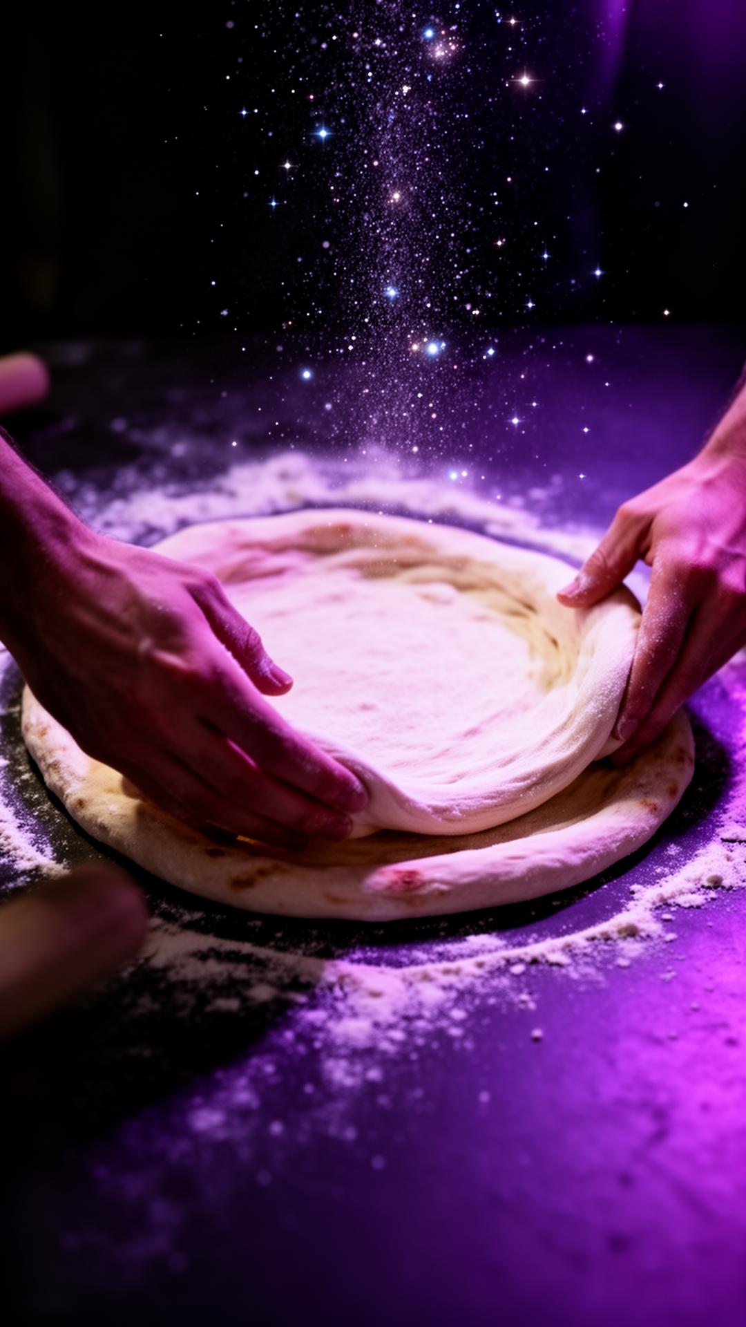 Pâte travaillée à la main